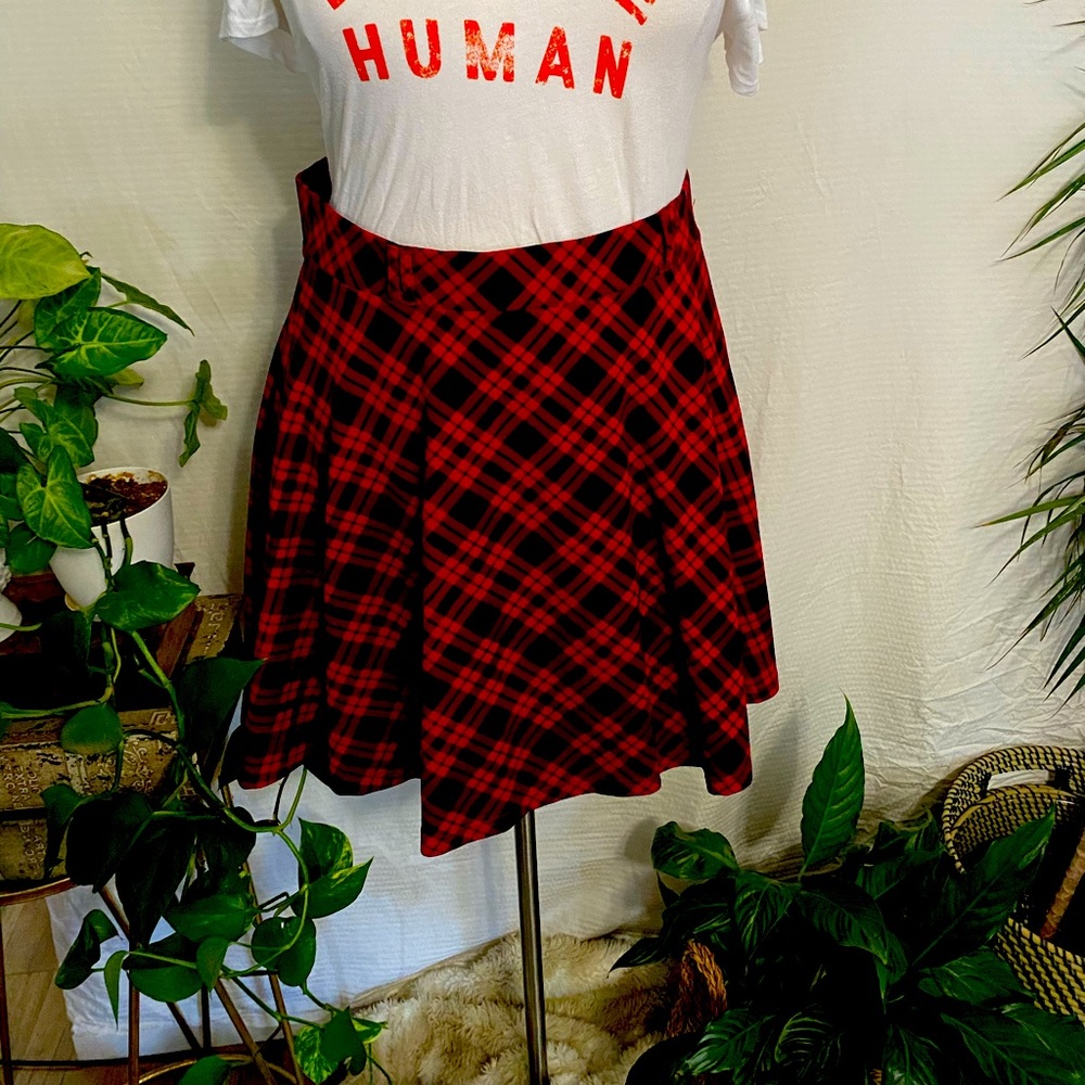 Plaid Skirt